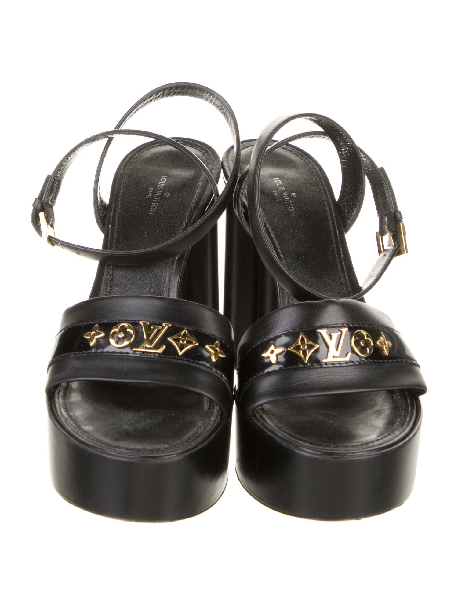 Louis Vuitton Leather Sandals